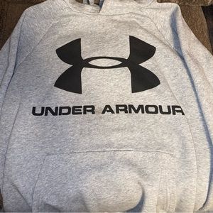 Grey Under Armour Hoodie size Large.
